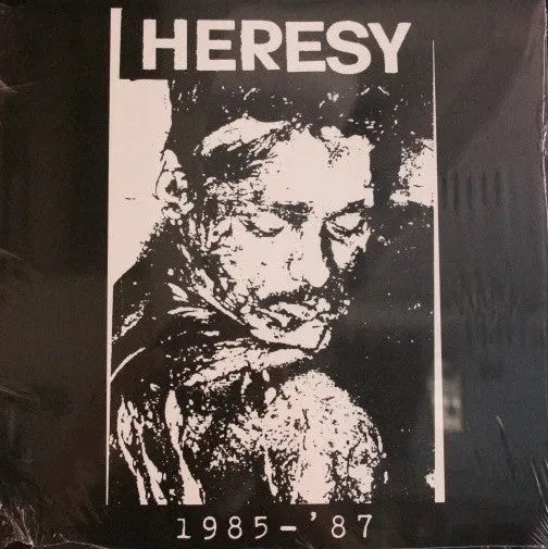 Heresy 1985-'87 LP brukt hardcore samling
