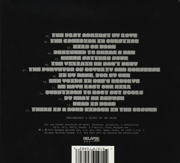Coalesce Ox CD album brukt digipak Relapse