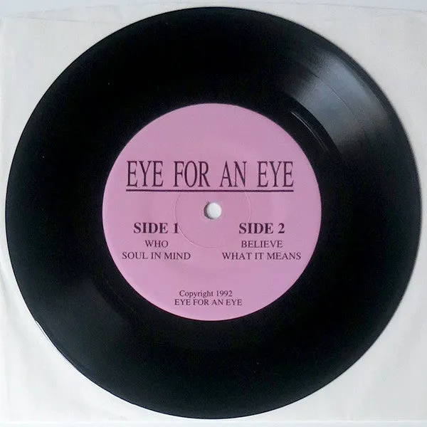 Eye For An Eye Who 7" vinyl brukt hardcore