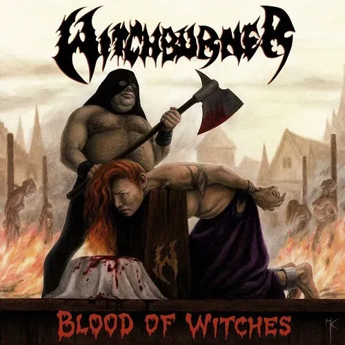 Witchburner Blood Of Witches CD remastret thrash metal