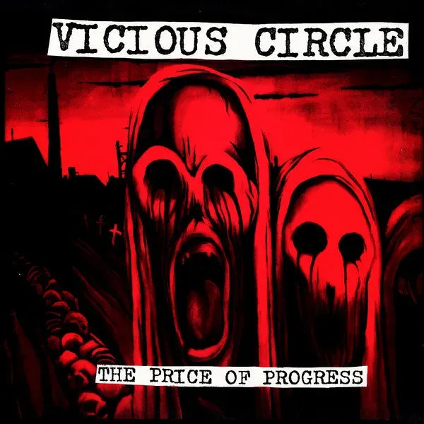 Vicious Circle The Price Of Progress LP brukt 1985