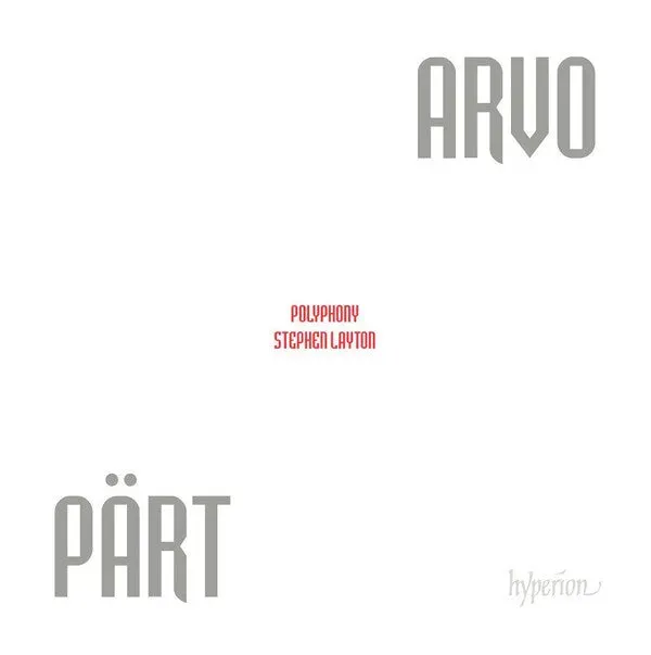 Arvo Pärt Polyphony Choral Music CD brukt korverk