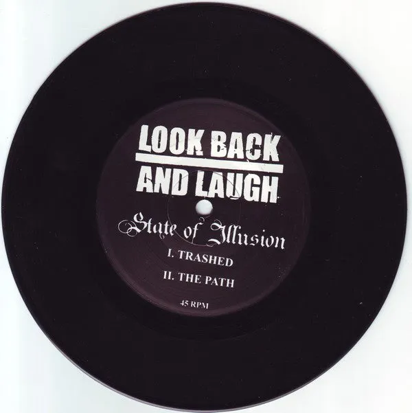 Look Back And Laugh State Of Illusion 7" brukt punk