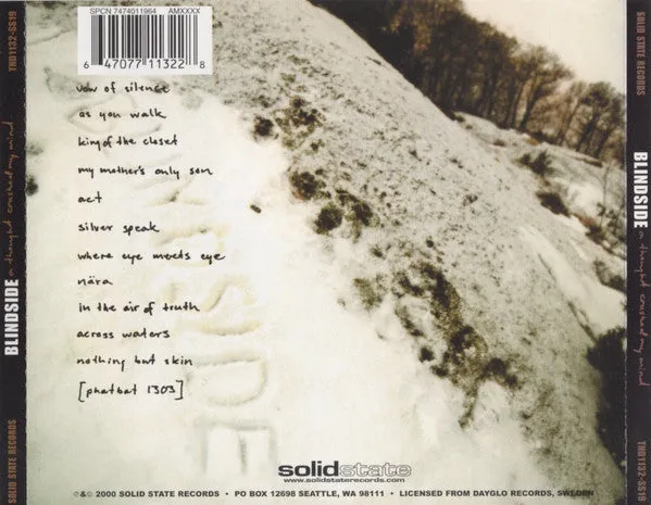 Blindside A Thought Crushed My Mind CD brukt