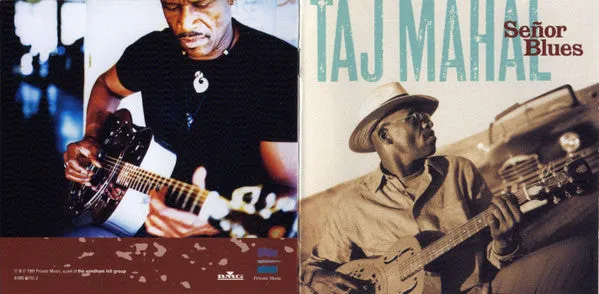 Taj Mahal Señor Blues CD album brukt