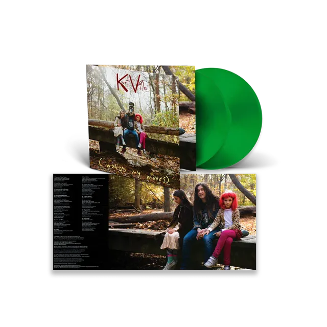 Verve Kurt Vile Watch My Moves 2LP vinyl grønn