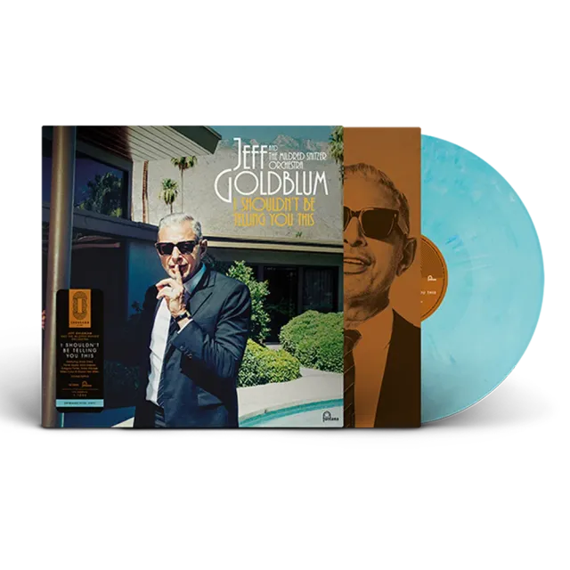 Jeff Goldblum I Shouldn’t Be Telling You This marble vinyl LP