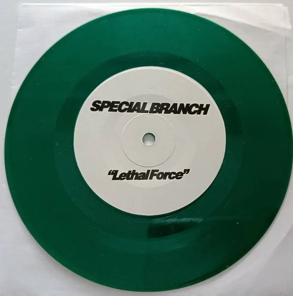 Special Branch Lethal Force 7" grønn hardcore EP