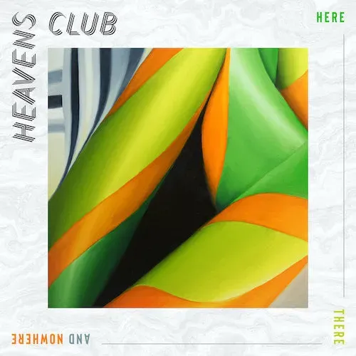 Heavens Club Here There And Nowhere LP vinyl clear brukt