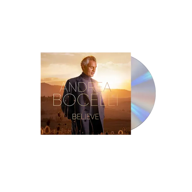 Verve Andrea Bocelli Believe CD standard