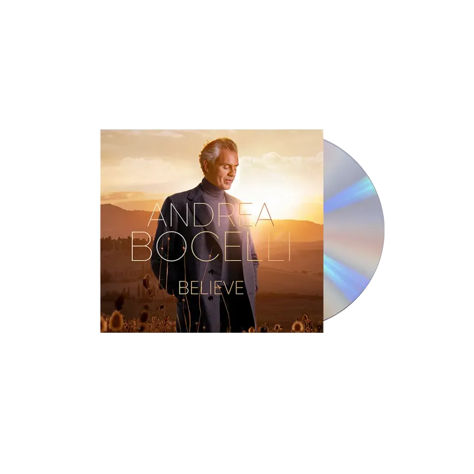 Verve Andrea Bocelli Believe CD standard
