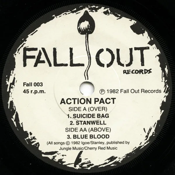 Action Pact Suicide Bag 7" brukt EP vinyl