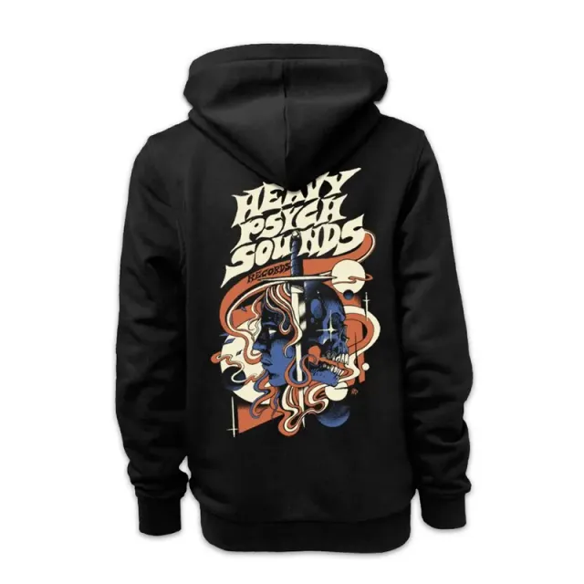 Heavy Psych Sounds #23 zip-hoodie svart fleece
