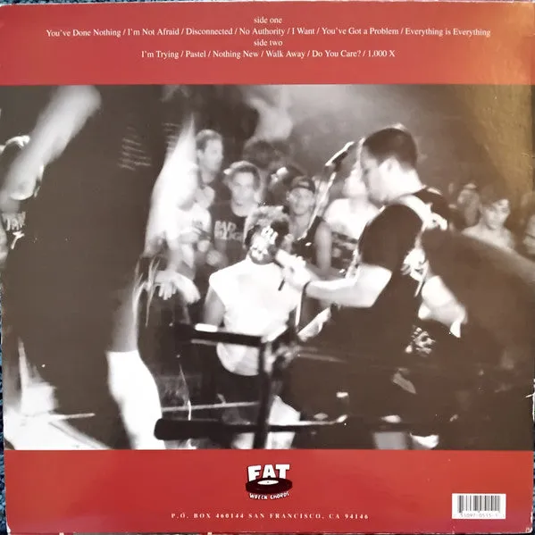 Face To Face Don’t Turn Away LP vinyl reissue brukt