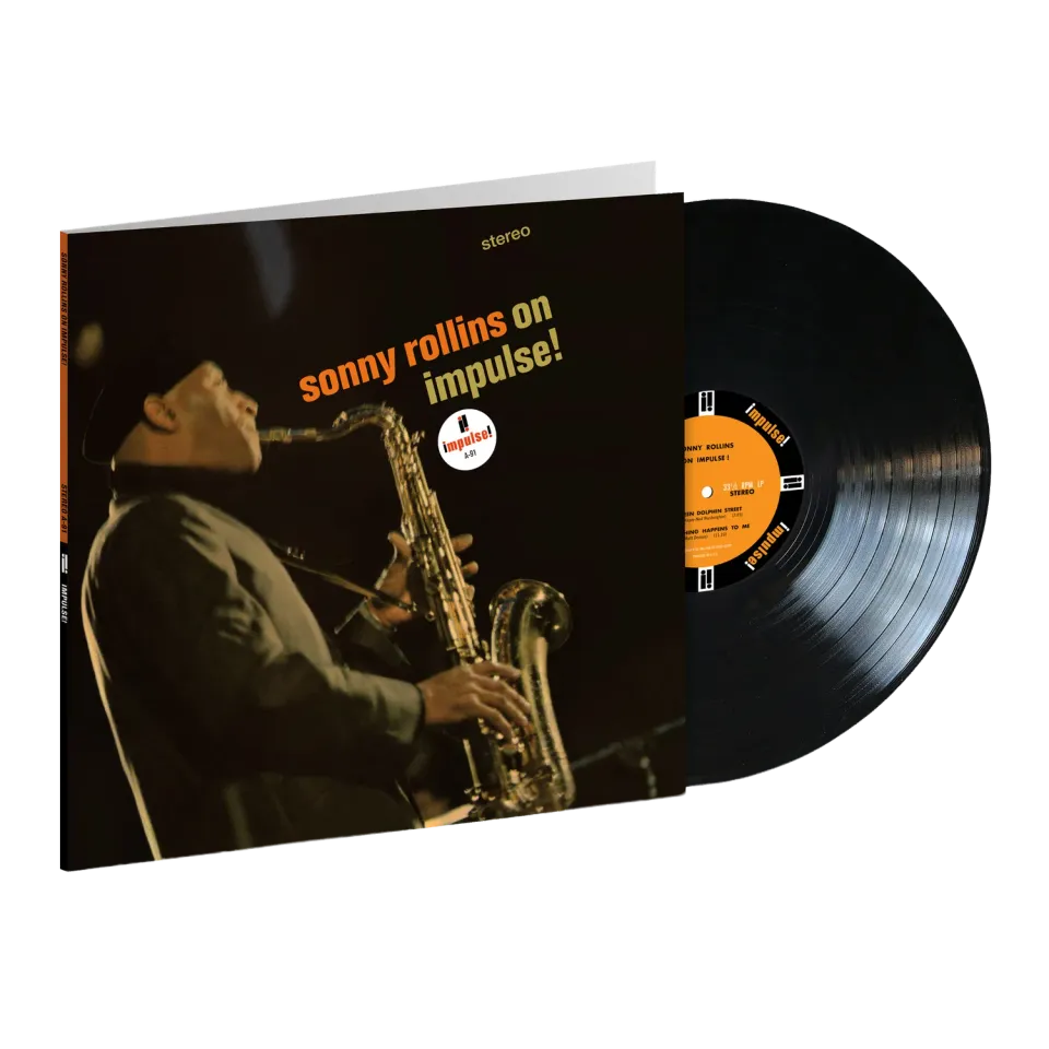 Sonny Rollins On Impulse LP vinyl Van Gelder 1965