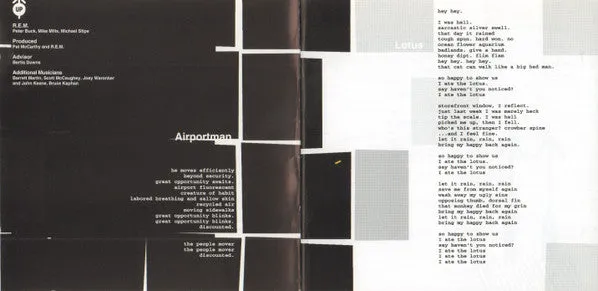 R.E.M. Up CD brukt alternativ rock 1998