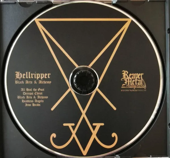Hellripper Black Arts & Alchemy CD EP brukt ltd