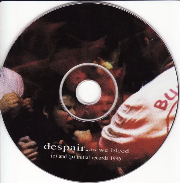 Despair As We Bleed CD EP hardcore 1996