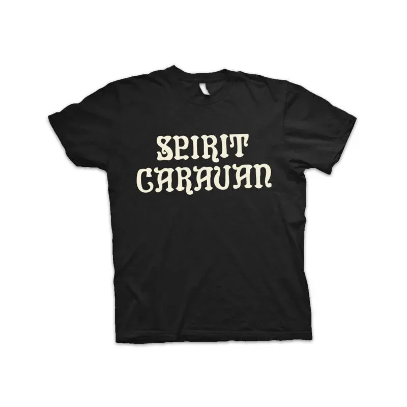 Spirit Caravan #02 svart t-skjorte bomull