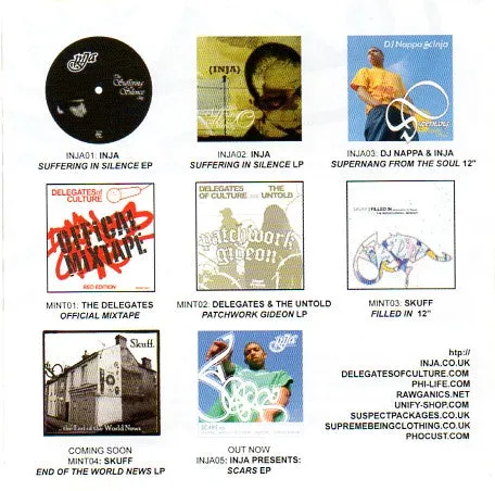 DJ Nappa & Inja WideOpen CD brukt