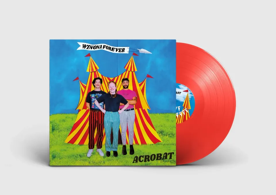 Winona Forever Acrobat vinyl LP rød vinyl