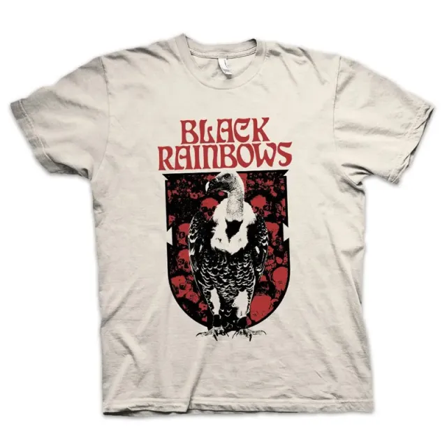 Black Rainbows #18 t-skjorte natural bomull