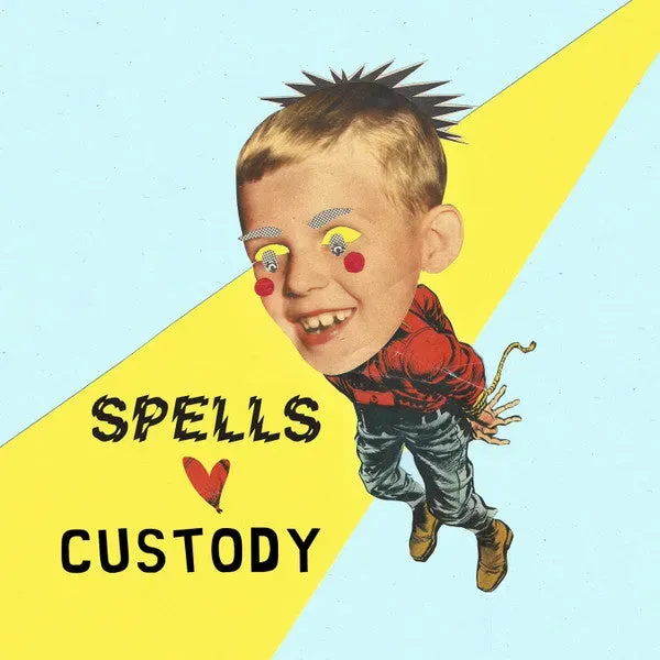 Spells Custody Split SLD121 7" brukt grønn vinyl 400 opplag