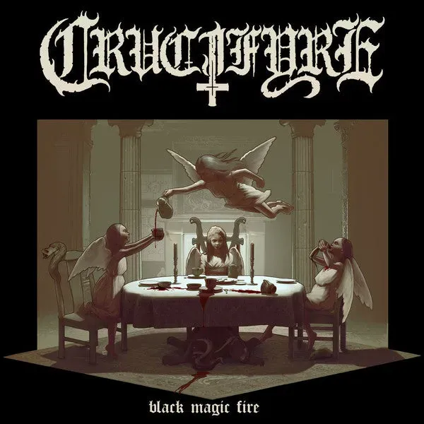 Crucifyre Black Magic Fire CD album brukt death metal