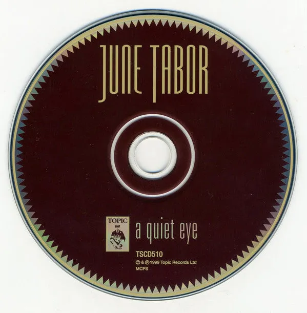 June Tabor A Quiet Eye TSCD510 brukt CD folk