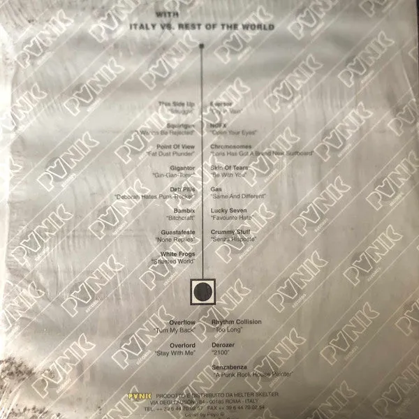 Various No Time To Panic LP vinyl brukt med inner
