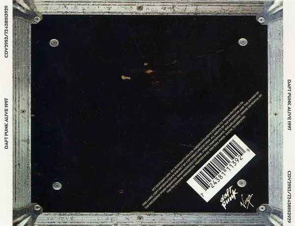 Daft Punk Alive 1997 CD brukt live house