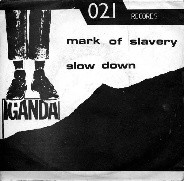 Iganda Mark Of Slavery 7" vinyl brukt roots 1979