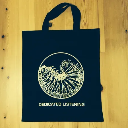 SusannaSonata Label Tote Bag handlenett svart Marhaug