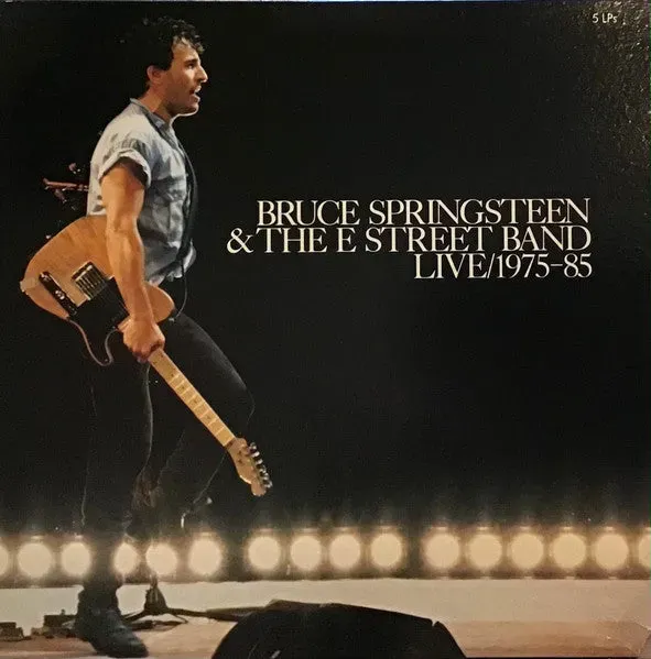 Bruce Springsteen Live 1975-85 5xLP box brukt UK