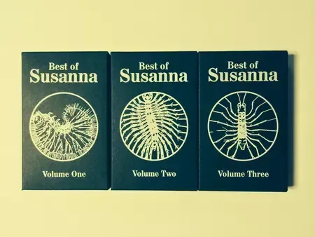 Susanna Best Of Vol 1-3 kassett signert opplag 200
