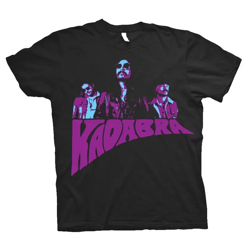 Kadabra #01 t-skjorte svart ocean blue purple