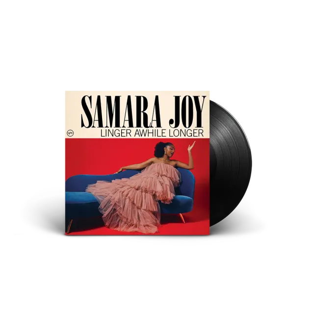 Samara Joy Linger Awhile Longer LP bonusspor jazzvokal