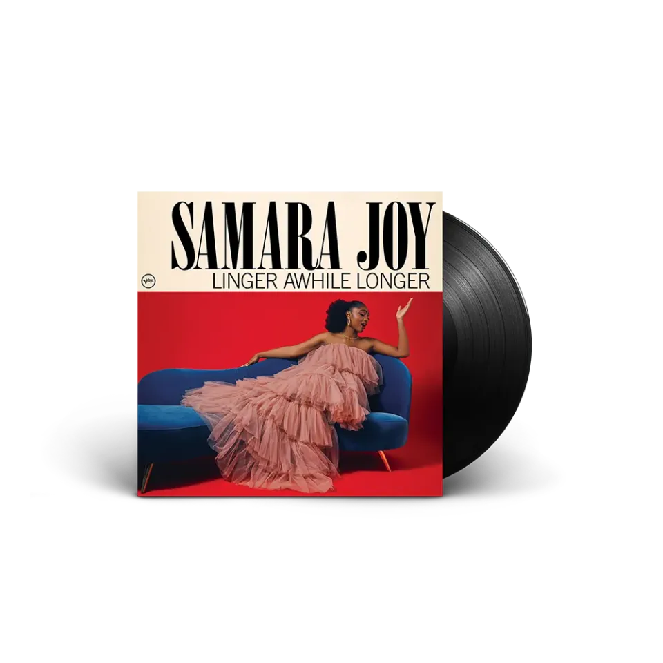 Samara Joy Linger Awhile Longer LP bonusspor jazzvokal