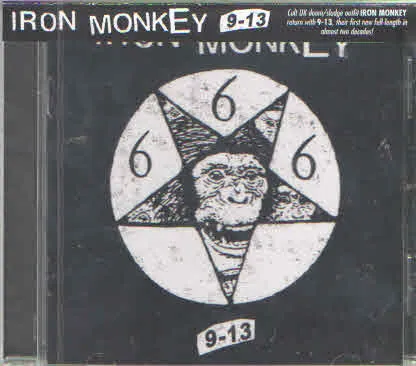Iron Monkey 9-13 CD brukt sludge metal 2017