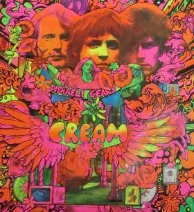 Cream Disraeli Gears LP vinyl brukt 1967 stereo