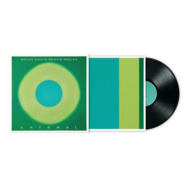 Brian Eno Beatie Wolfe Lateral LP vinylplate biovinyl