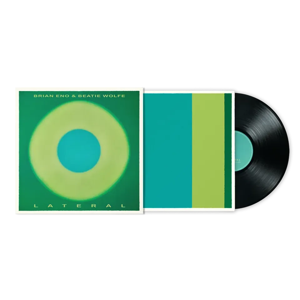 Brian Eno Beatie Wolfe Lateral LP vinylplate biovinyl