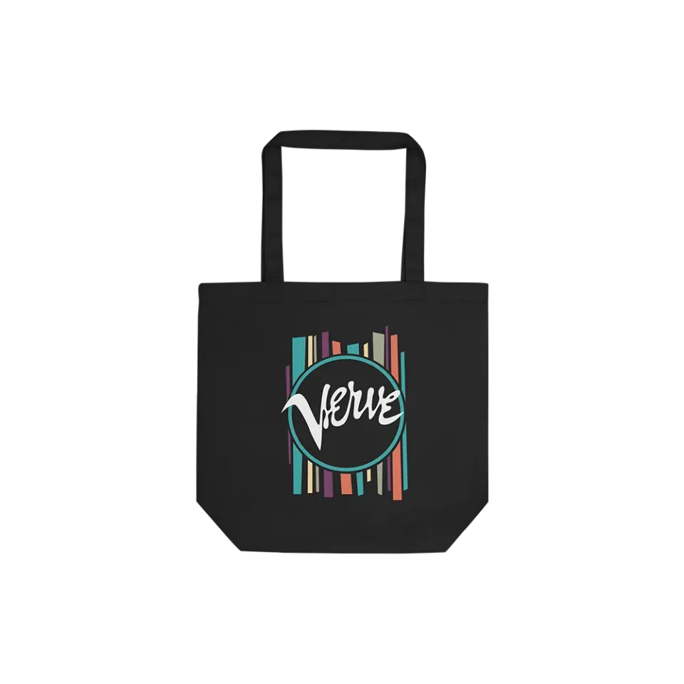 Verve Multicolor Logo tote bag handlenett bomull