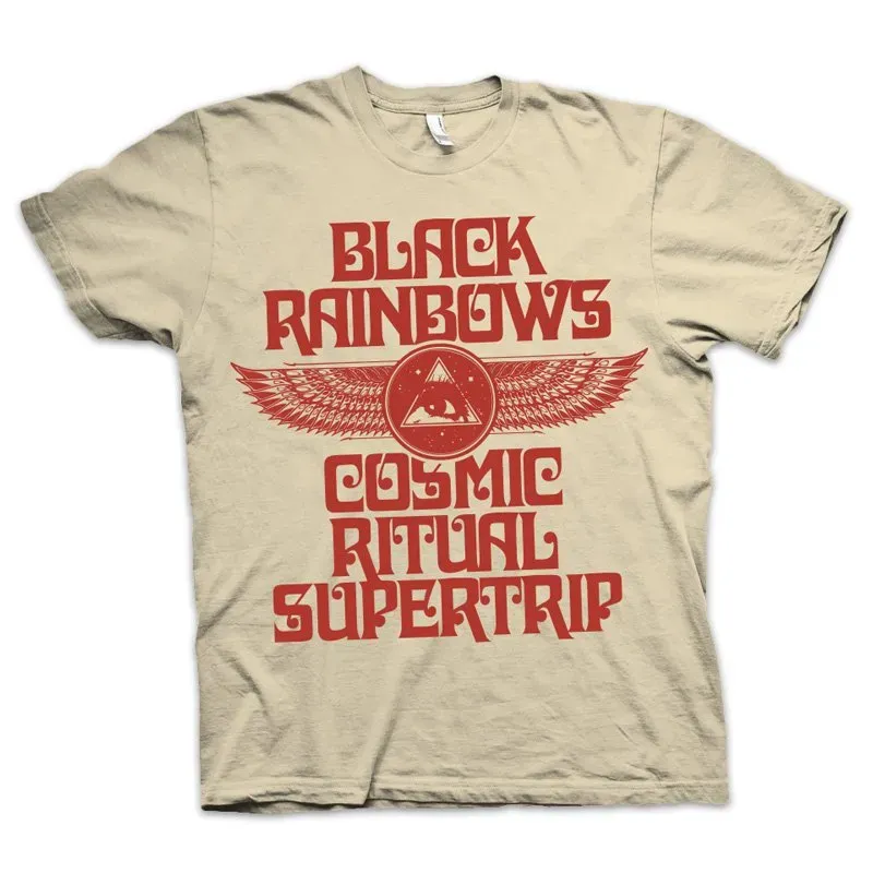 Black Rainbows #16 t-skjorte natural stoner