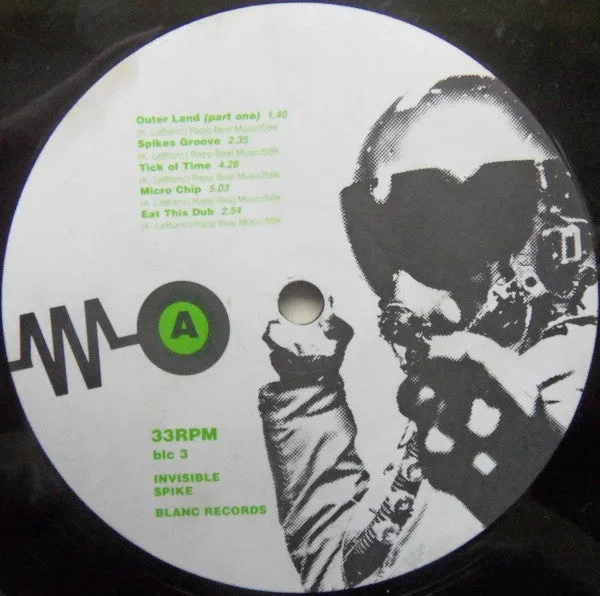 Spike* Invisible blc 3 LP-plate brukt electro