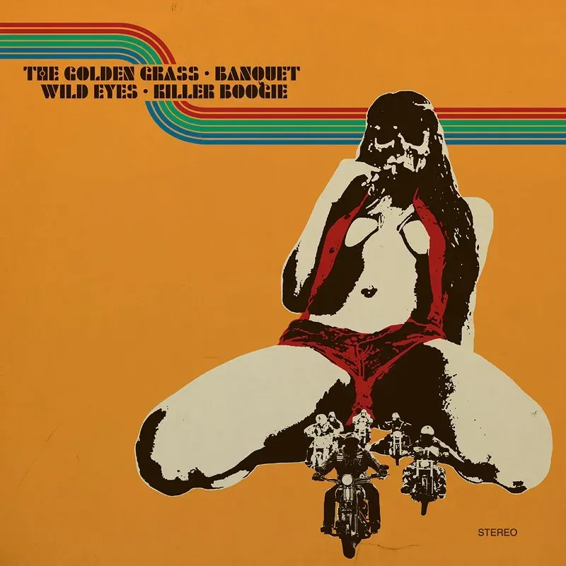 Heavy Psych Sounds 4 Way Split #02 dobbel vinyl LP gatefold