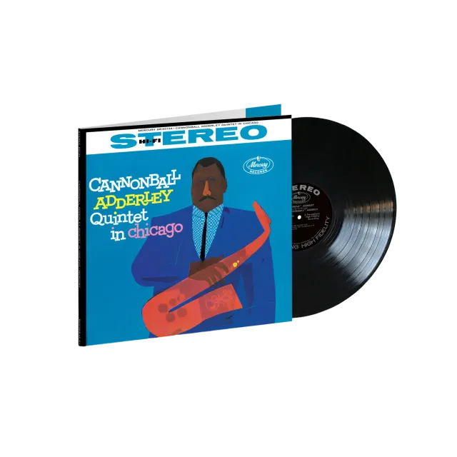 Verve Cannonball Adderley in Chicago LP 180g gatefold