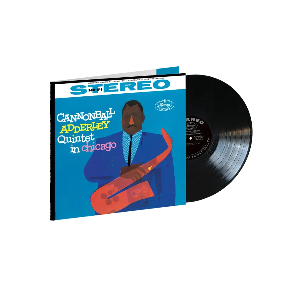 Verve Cannonball Adderley in Chicago LP 180g gatefold