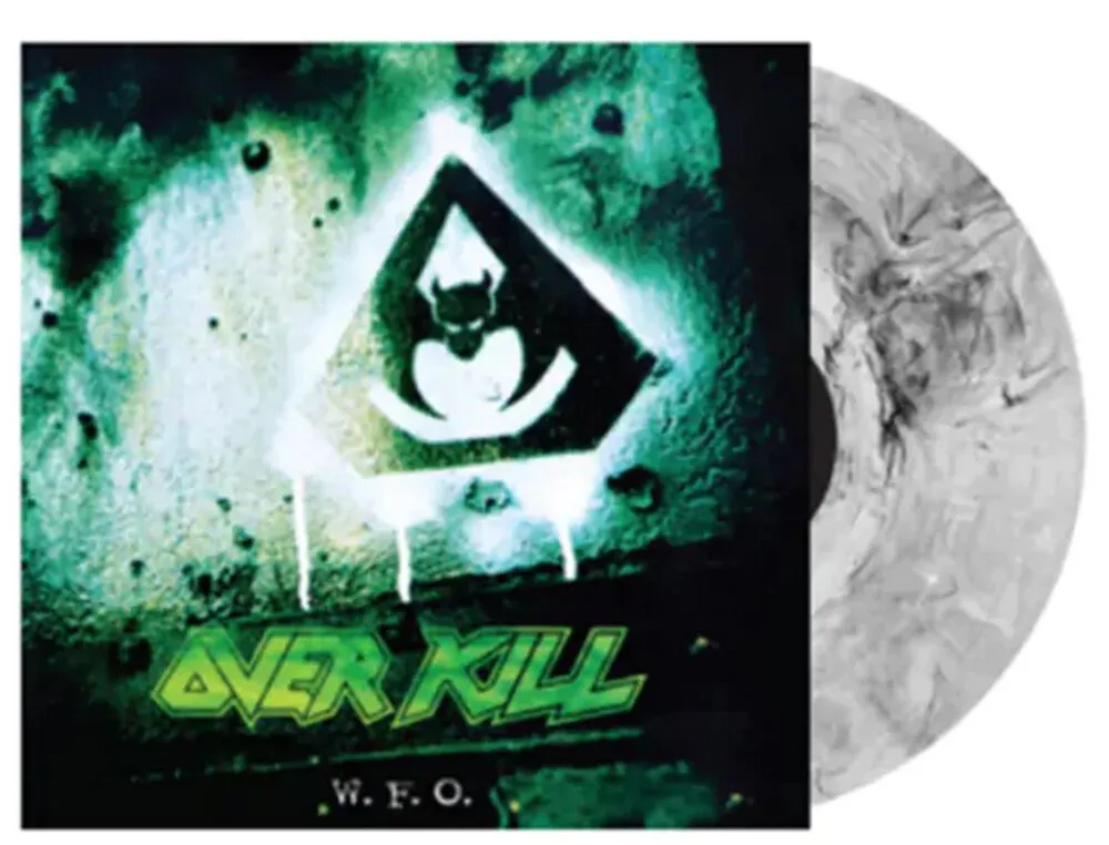 Overkill W.F.O. LP clear marble vinyl thrash metal