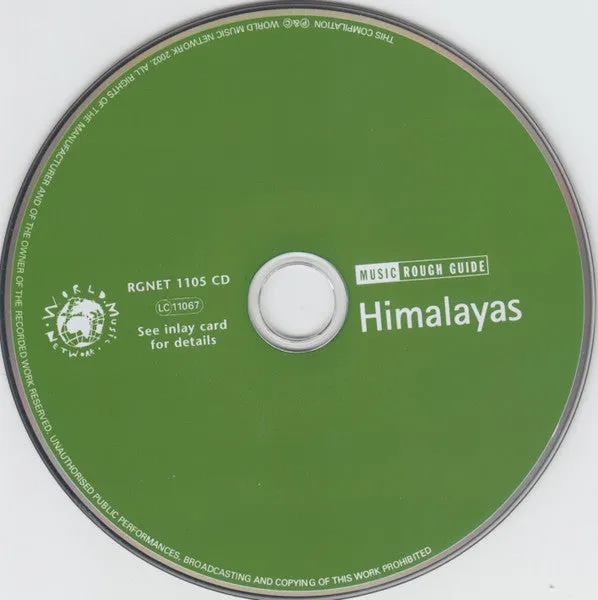 The Rough Guide Music Of The Himalayas CD brukt samling